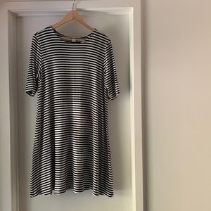 Striped Swing Dress